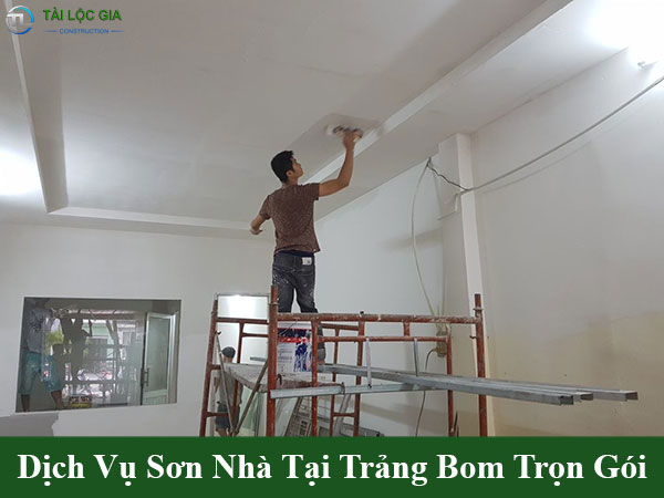 Dịch vụ sơn nhà tại trảng bom trọn gói