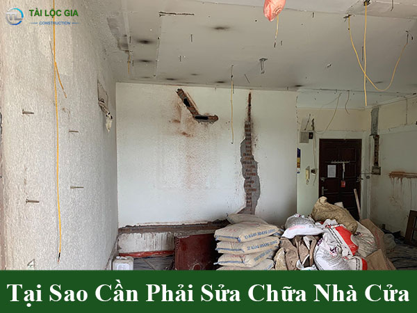 Tại sao cần phải sửa chữa nhà cửa
