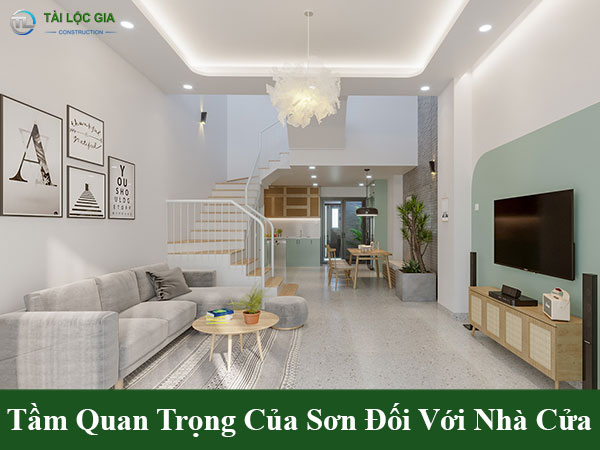 Tầm quan trọng của sơn đối với nhà cửa