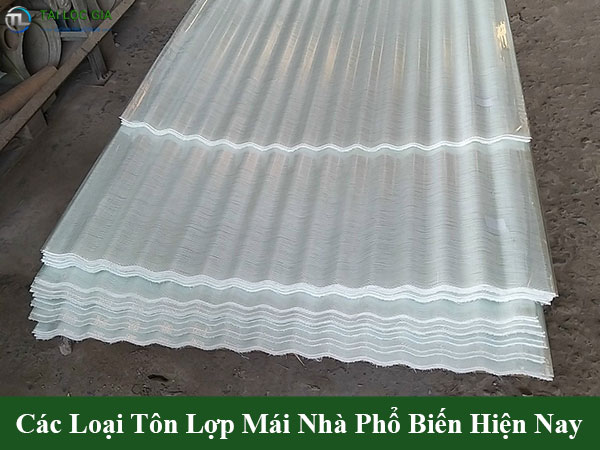 Các loại tôn lợp mái nhà phổ biến hiện nay