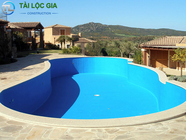 Cách chống thấm hồ bơi thường thi công
