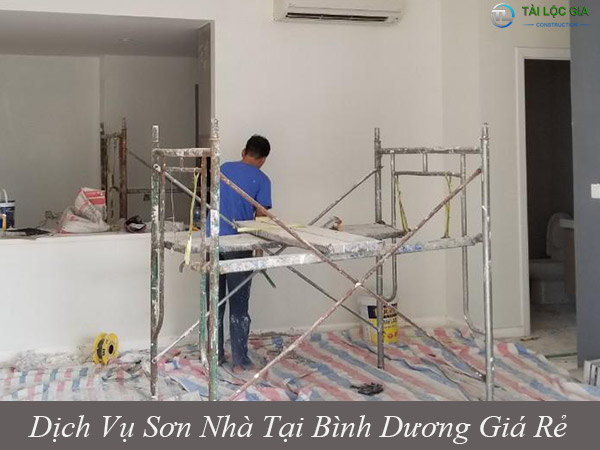 Dịch vụ sơn nhà tại bình dương đẹp giá rẻ