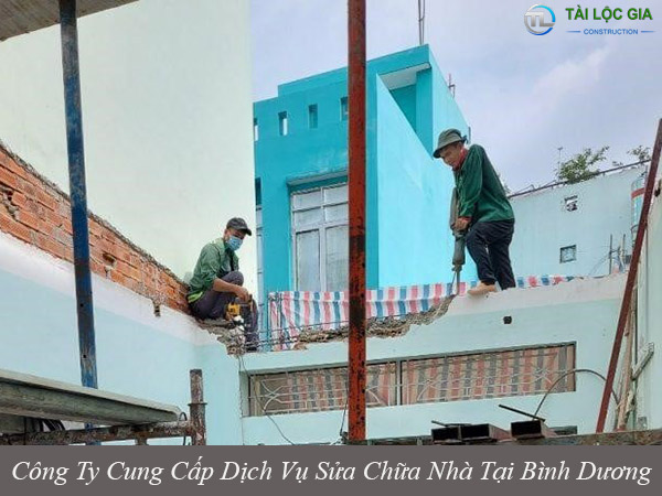 Các dịch vụ sửa chữa nhà tại bình dương chất lượng