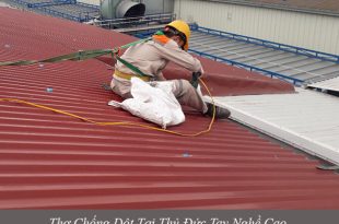 Thợ chống dột tại thủ đức tay nghề cao