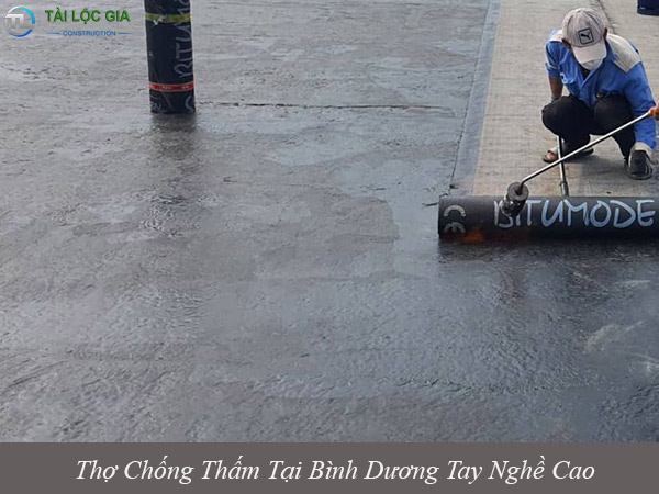 Đội thợ chống thấm tại bình dương nhiều kinh nghiệm