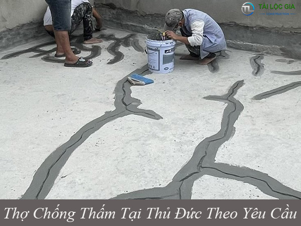 Đội thợ chuyên nhận chống thấm tại thủ đức tay nghề cao