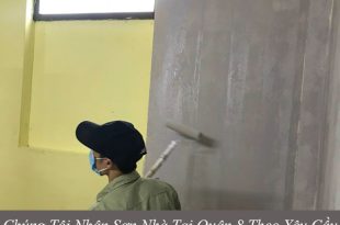 Chúng tôi nhận sơn nhà tại quận 8 theo yêu cầu