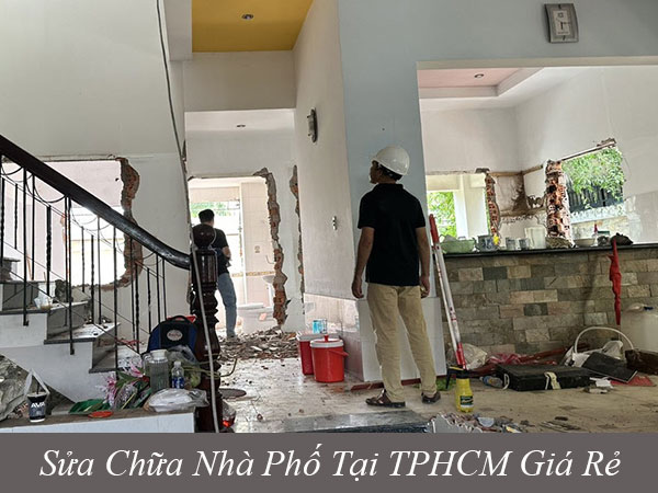 Sửa chữa nhà phố tại TPHCM giá rẻ