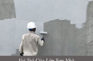 Vai trò của lớp sơn nhà