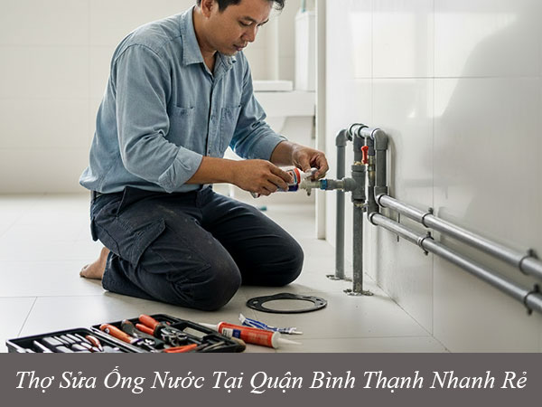 Thợ sửa ống nước tại quận bình thạnh nhanh rẻ