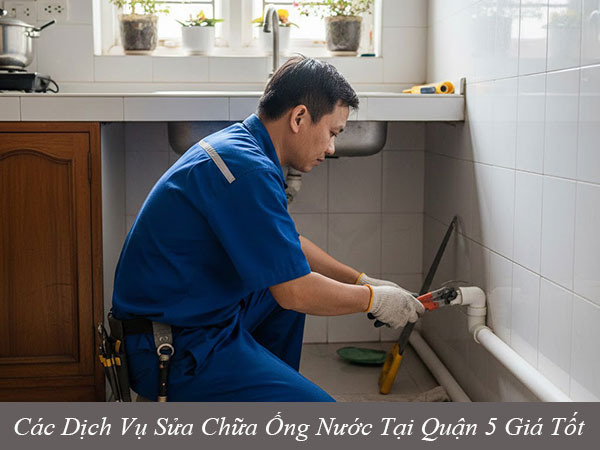 Các dịch vụ sửa chữa ống nước tại quận 5 giá tốt