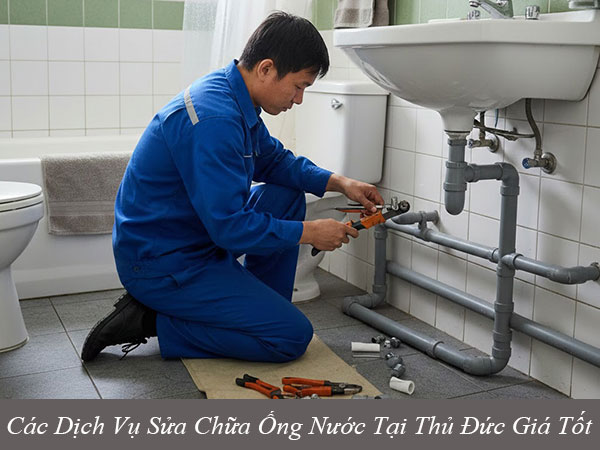 Các dịch vụ sửa chữa ống nước tại thủ đức giá tốt