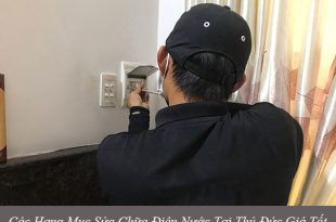 Các hạng mục sửa chữa điện nước tại thủ đức giá tốt