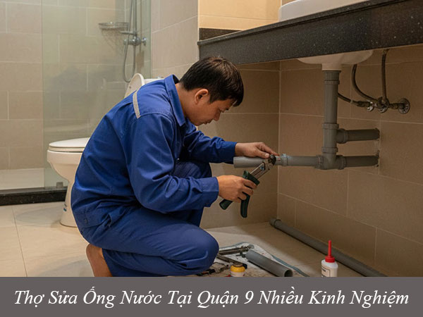 Thợ sửa ống nước tại quận 9 nhiều kinh nghiệm