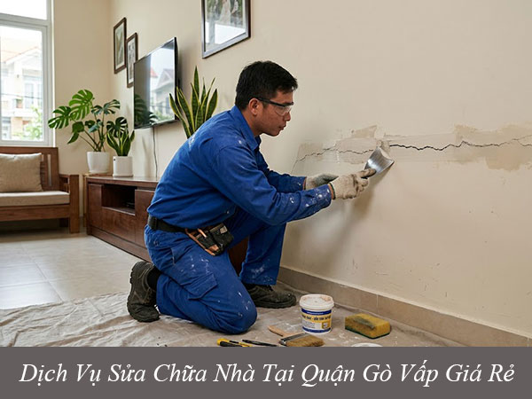 Dịch vụ sửa chữa nhà tại quận gò vấp giá rẻ