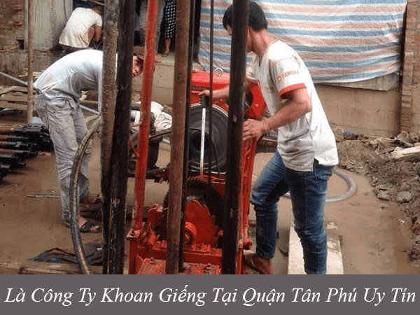 Là công ty khoan giếng tại quận tân phú uy tín
