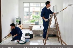 Các dịch vụ sơn nhà tại quận gò vấp của chúng tôi