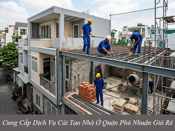 Cung cấp dịch vụ cải tạo nhà ở quận phú nhuận giá rẻ