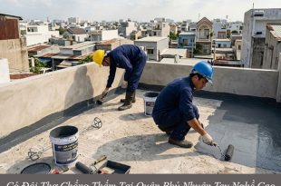 Có đội thợ chống thấm tại quận phú nhuận tay nghề cao