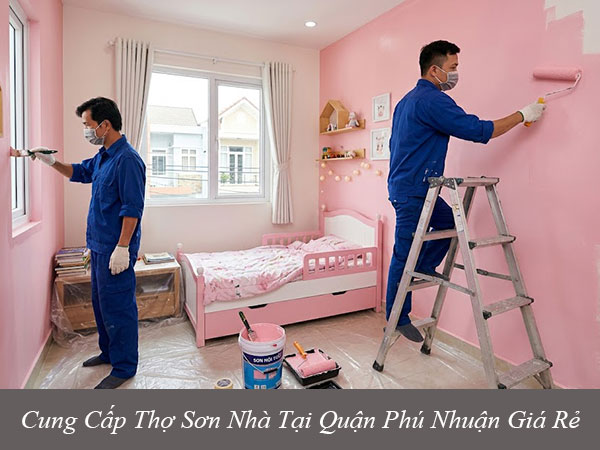 Cung cấp thợ sơn nhà tại quận phú nhuận giá rẻ