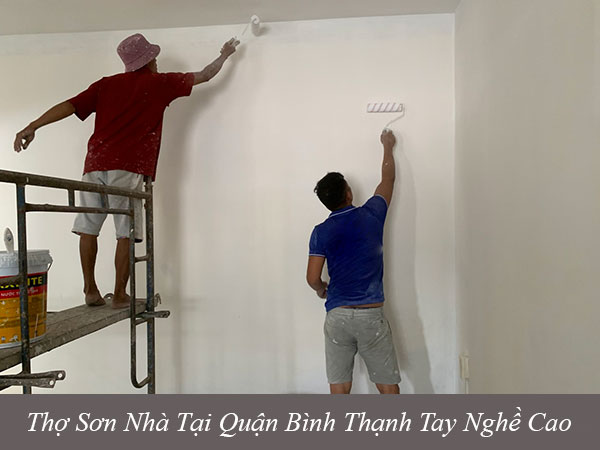 Thợ sơn nhà tại quận bình thạnh tay nghề cao