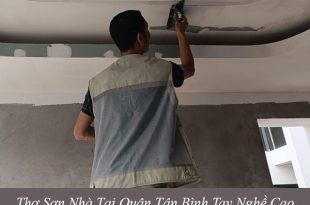 Thợ sơn nhà tại quận tân bình tay nghề cao