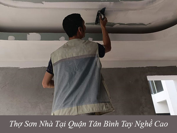 Thợ sơn nhà tại quận tân bình tay nghề cao